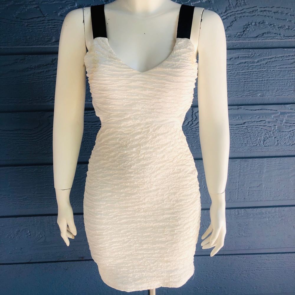 White Papaya Mini Dress